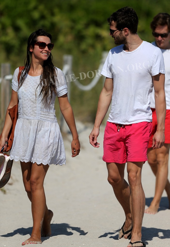 Jamie And Amelia At The Beach In Miami January 27th 2013 Planet 